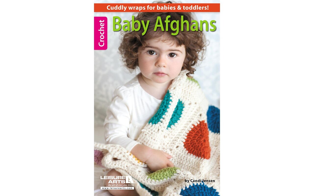 Leisure Arts Baby Afghan Crochet Bk